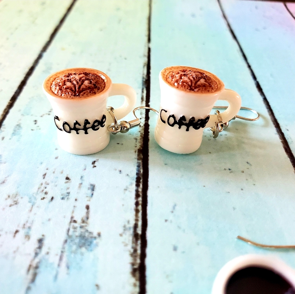 6 Pairs Starbucks Coffee Cup Earrings Set! ☕ - Picture 5 of 7